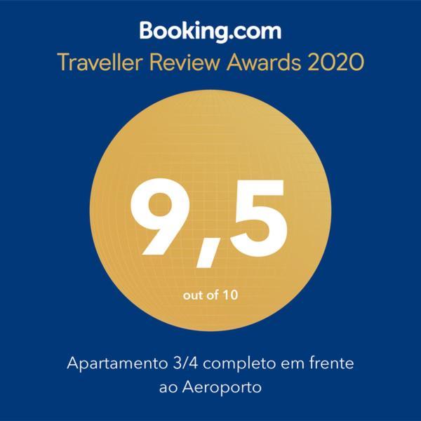 Apartamento 3/4 Completo Em Frente Ao Aeroporto Σαλβαντόρ Εξωτερικό φωτογραφία